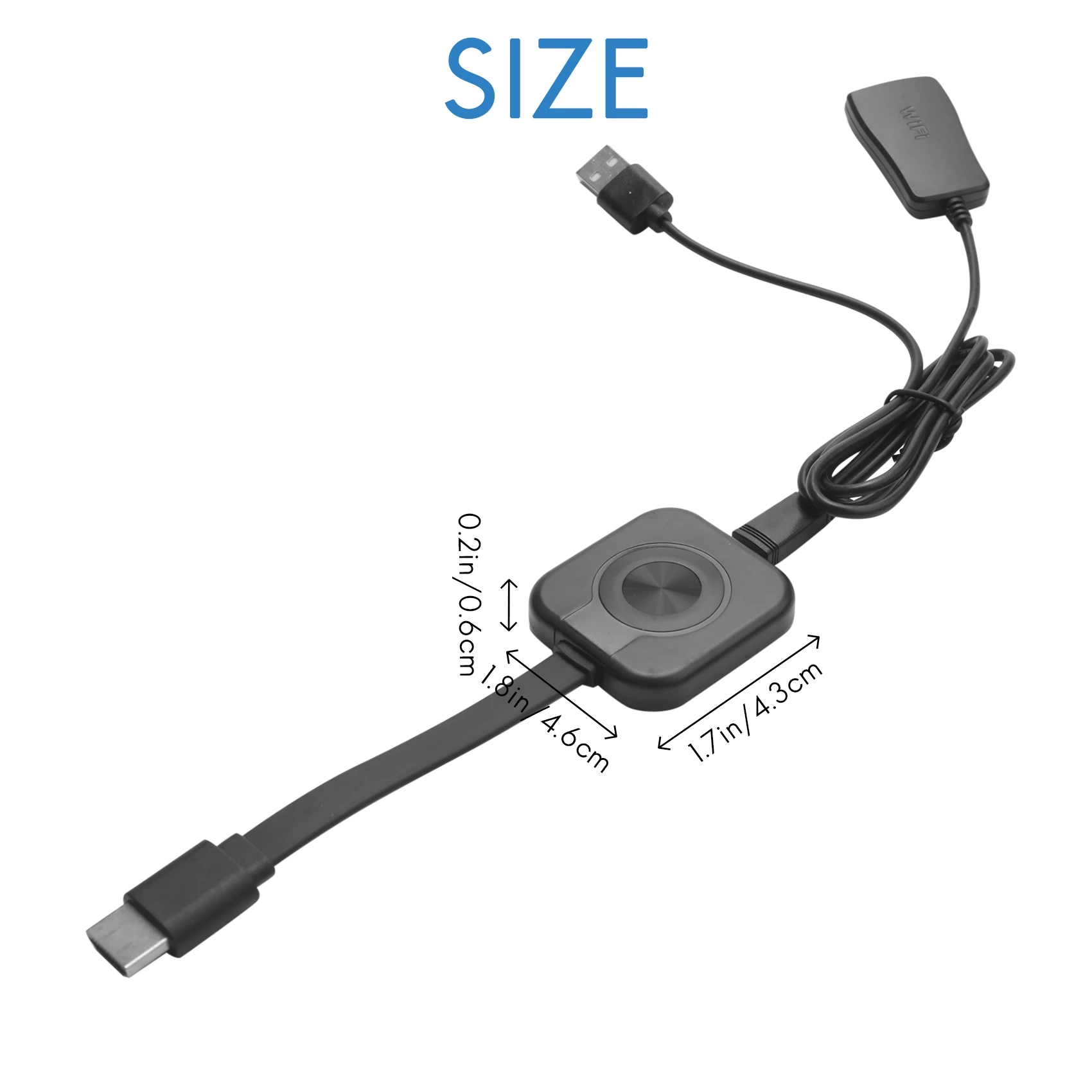 Фото doyme WiFi Display Dongle, HDMI-совместимый ТВ-донгл, 1080P TV Stick, WiFi-донгл для Android, Netflix, YouTube, для iOS, Mac №3