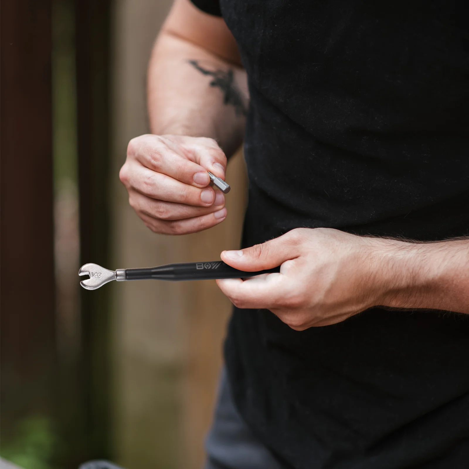 

6pcs Premium Durable Professional Steel Bike Rim Correct Kit Cycling Pocket Tool Bike Spoke Wrench