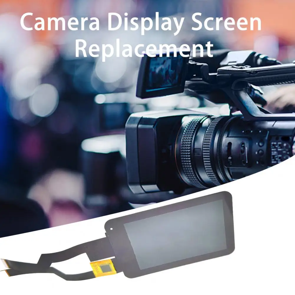 

Camera Screen Useful Glass Precise Holes Camera LCD Display Screen Repair Replacement LCD Screen Display Screen