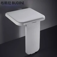 300kg bearing folding bathroom stool wall mounted toilet seat household shower room bath bench shoes footstool shower bench