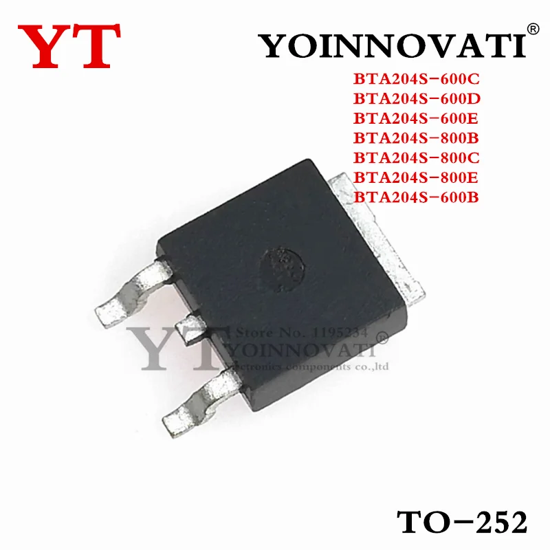 5шт BTA204S BTA204S-600B BTA204S-600C BTA204S-600D BTA204S-600E BTA204S-800B BTA204S-800C BTA204S-800E