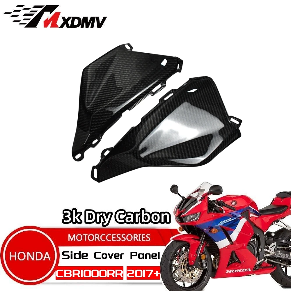 

MXDMV 100% 3K Full Carbon Fiber Motorcycle Tank Side Knee Grip Panels Kits Body Exterior Kit For HONDA CBR1000RR 2017 - 2023