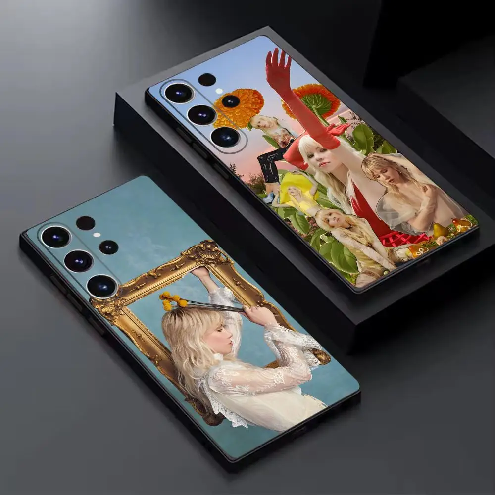 Фото Чехол для телефона с изображением певицы Carly Rae Jepsen, мягкий черный, для Samsung S25 S24 S23 S22 S21 S20 Plus Ultra Note20 №3