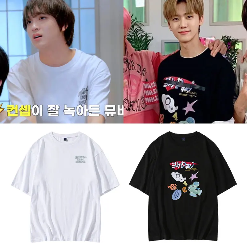 New Korean Style K Pop Kpop K-pop Tshirt Nct Dream T Shirt Men/women Short Sleeve Summer Tops Plus Size Streetwear Shirts