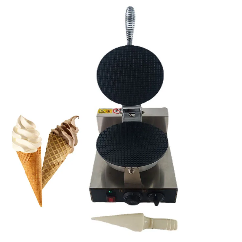 

Commercial Ice Cream Cone Machine Waffle Cone Maker Egg Roll Mold Nonstick Waffle Cone Maker For Home Restaurant Use