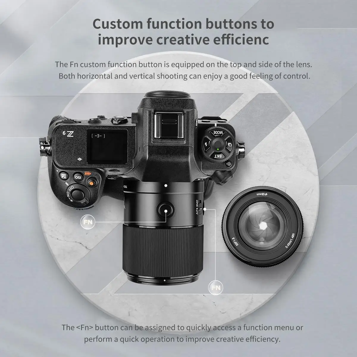 YONGNUO YN50mm F1.8Z DF DSM объектив с автофокусом