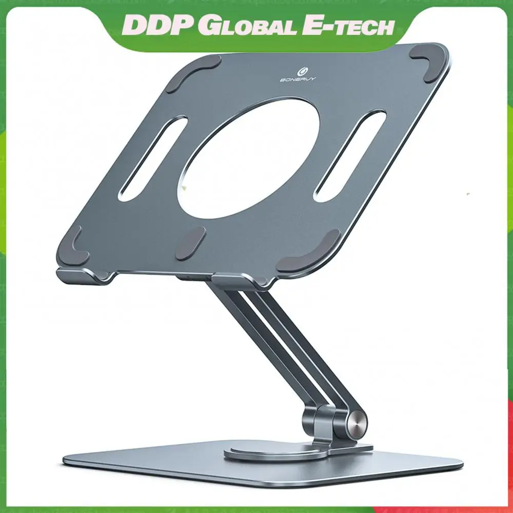 

Adjustable Tablet Holder Aluminum Alloy Laptop Bracket Ergonomic Design Riser Bracket Phone Accessories Desktop Support