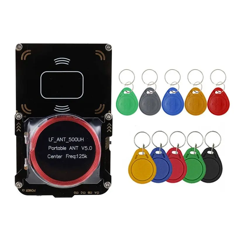 Фото B29C-Proxmark3 RFID-считыватель карт +5XT5577/UID-ключ-брелок, устройство для записи IC/ID-ключей, RFID-дубликатор, копир смарт-чипов 5.0, программатор №1
