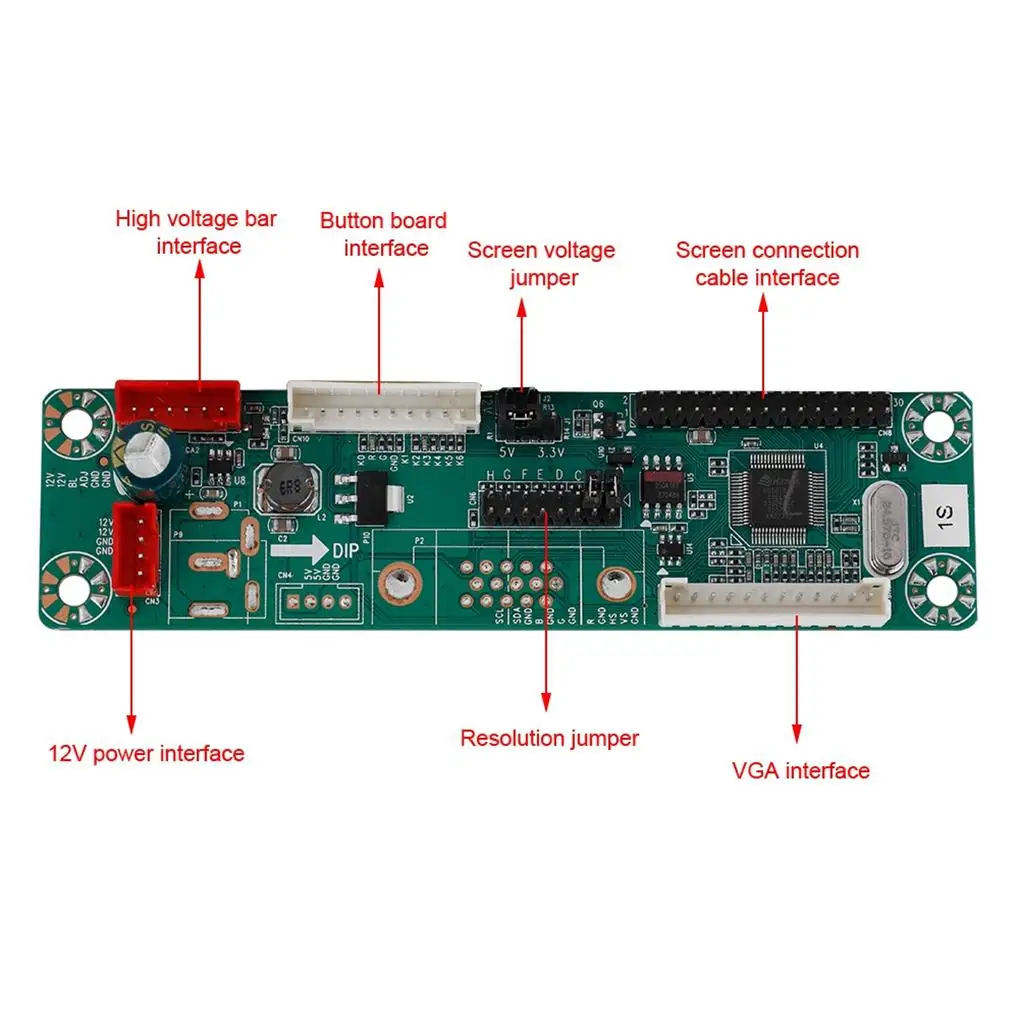 

25 перемычек 10-42 дюйма LVDS LCD универсальная плата контроллера драйвера 1920*1200