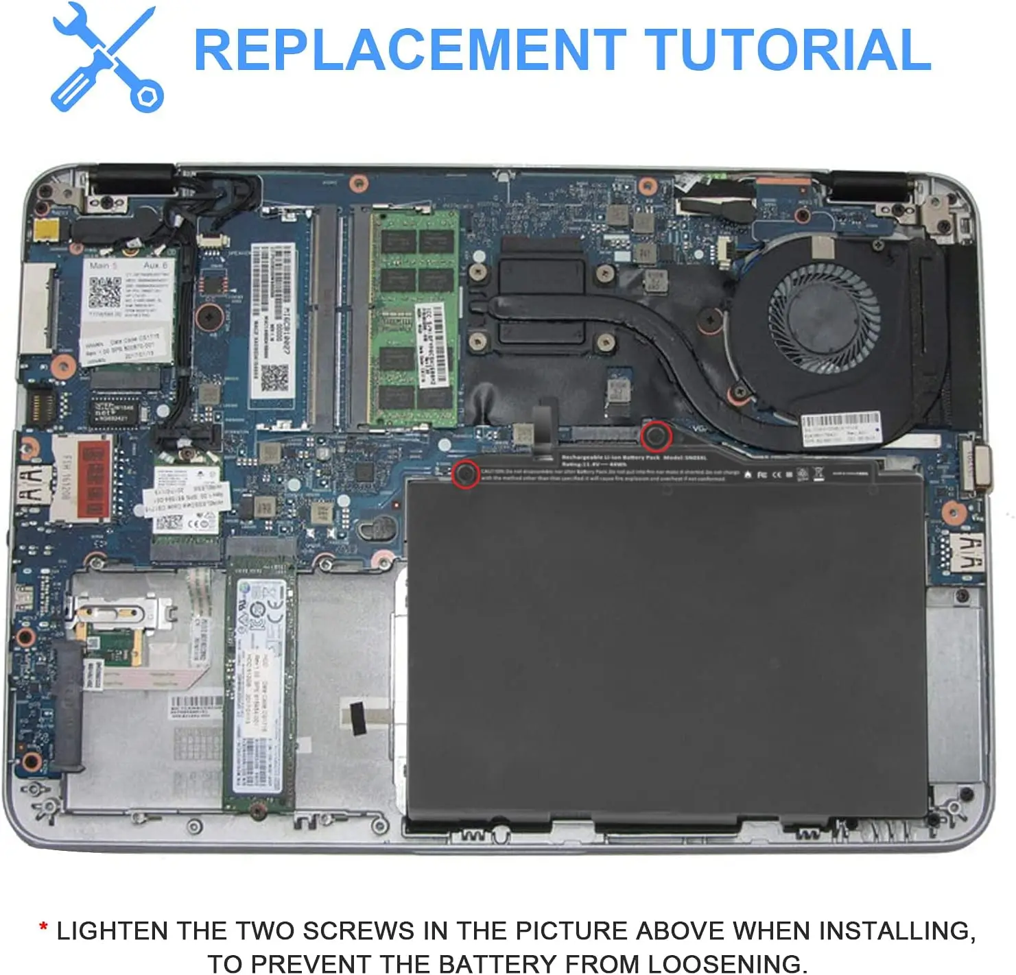 Оригинальный аккумулятор для ноутбука SN03XL HSTNN-UB6T 44 Втч 11 1 В серии HP EliteBook 820 725 G3 G4