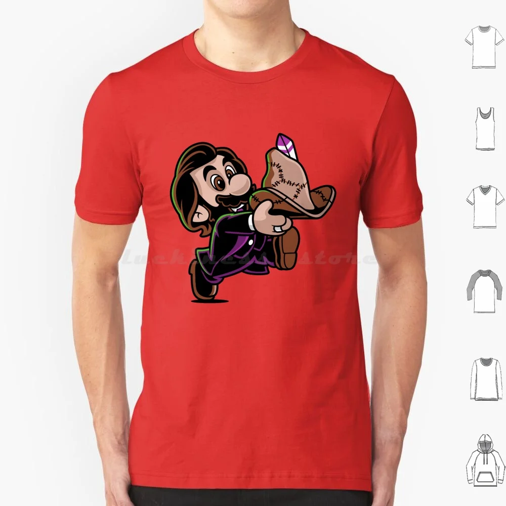 

Super Cursed Hat T Shirt 6Xl Cotton Cool Tee Wwdits Laszlo Cursed Hat