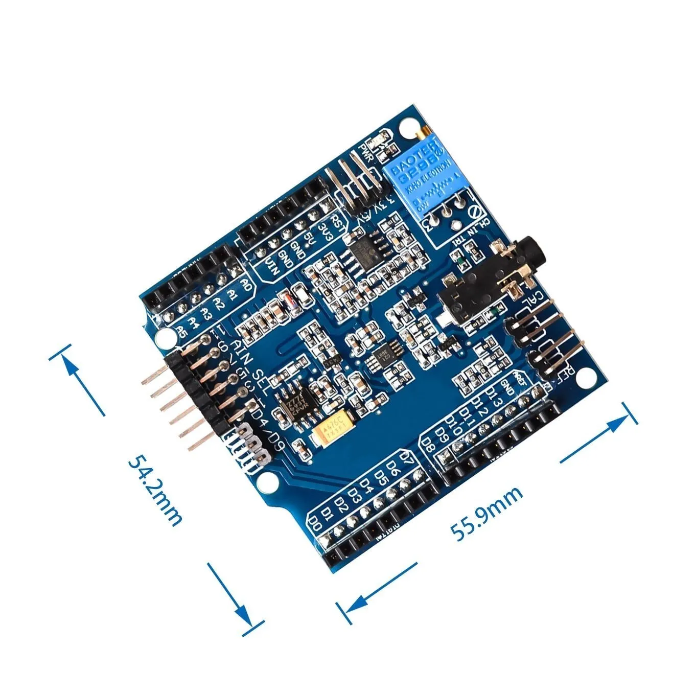 ECG/EKG/EMG щит для Arduino с кабелями и электродами