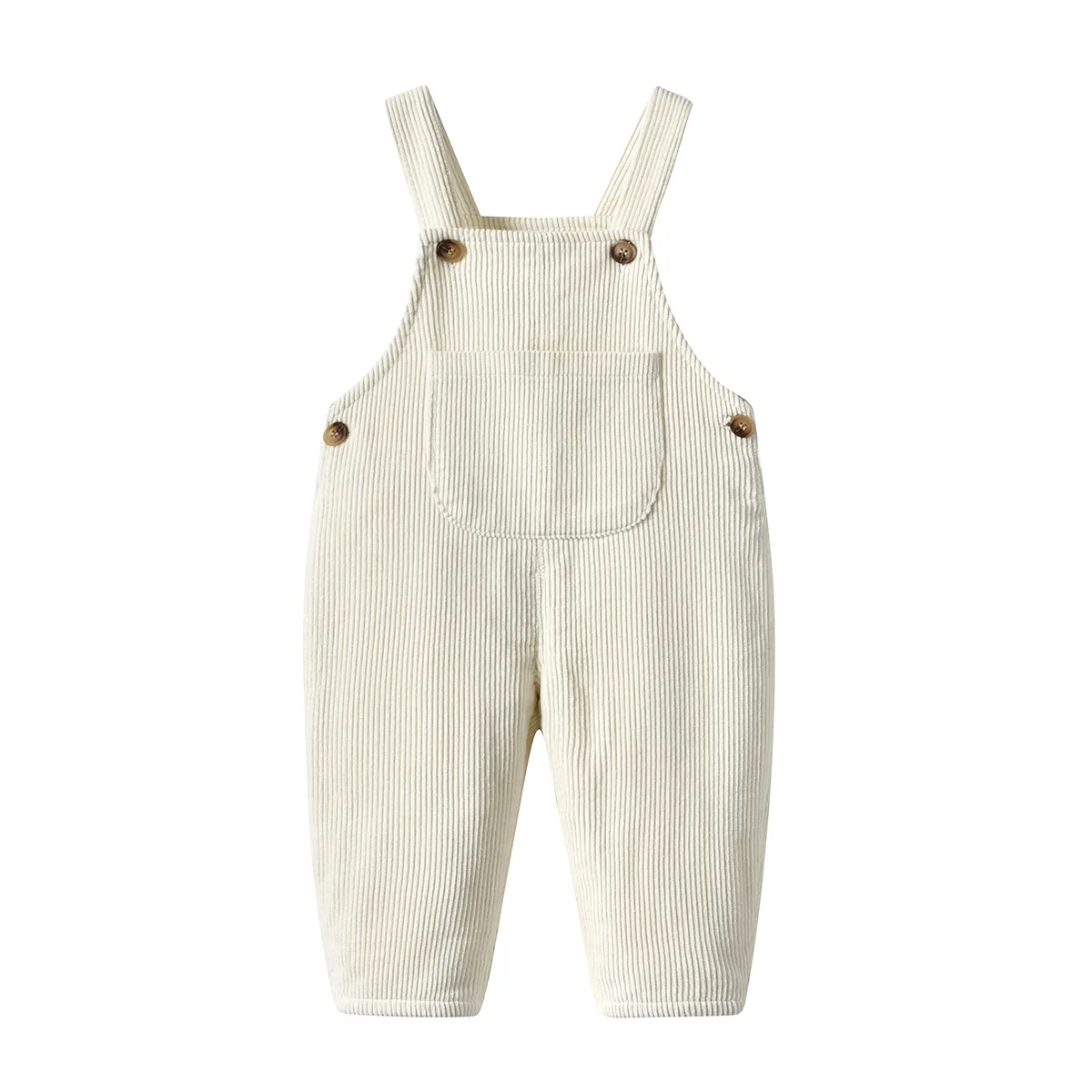

Winter Baby Boys Girls Rompers Jumpsuits Autumn Sleeveless Outerwear Newborn Infant Fleece Strap Playsuits Outfits 0-3Y Clothing
