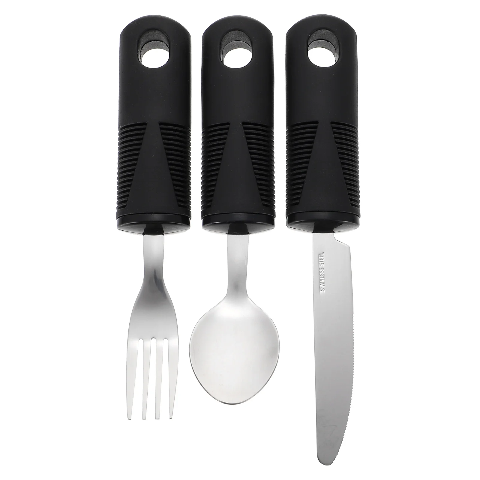

Adaptive Utensils Silverware Spoon Fork Eating Cutleryelderly Weighted Parkinsonsbuilt Flatware Disabled Special Spoons Hand