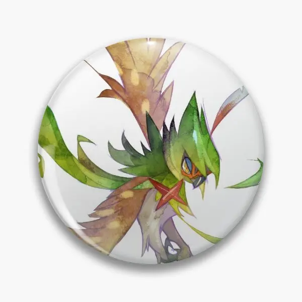 Decidueye мягкая брошь на пуговицах воротник для влюбленных подарок модный