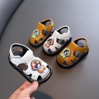 0 1t newborn baby boy sandals toddler shoes cute spaceman soft sole kids infant bebe summer shoes first walkers with sound