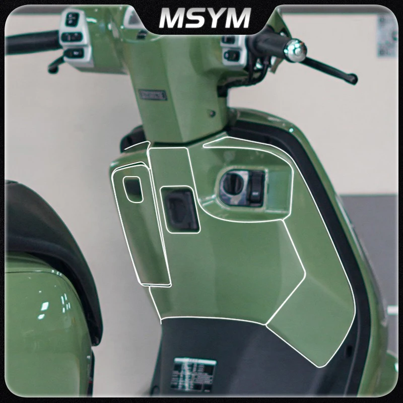 Фото Для Honda NS125LA NS125 LA ns125la ns125 la невидимый автомобильный чехол кузов водонепроницаемая прозрачная защитная пленка модифицированные детали №4