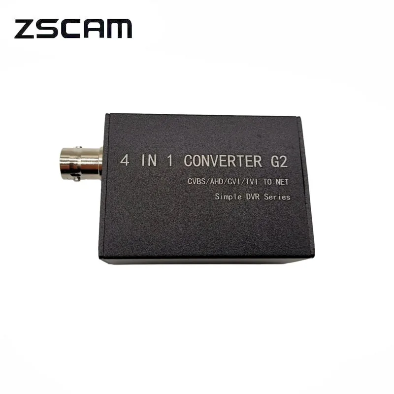 

Конвертер ZSCAM 4 в 1 CVBS/AHD/TVI/CVI