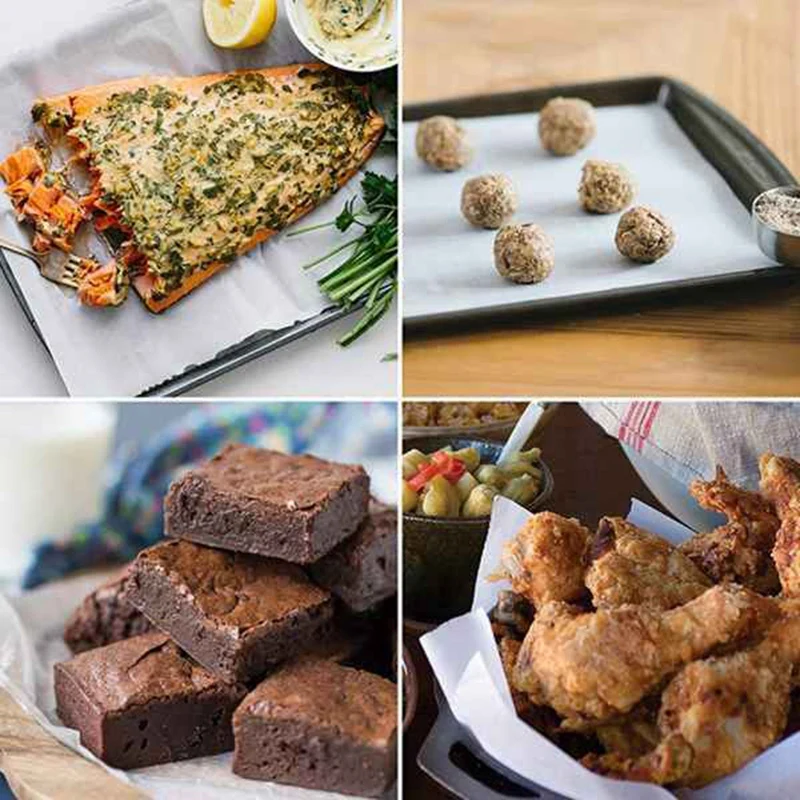 Предварительно вырезанная бумага для пергамента антипригарная