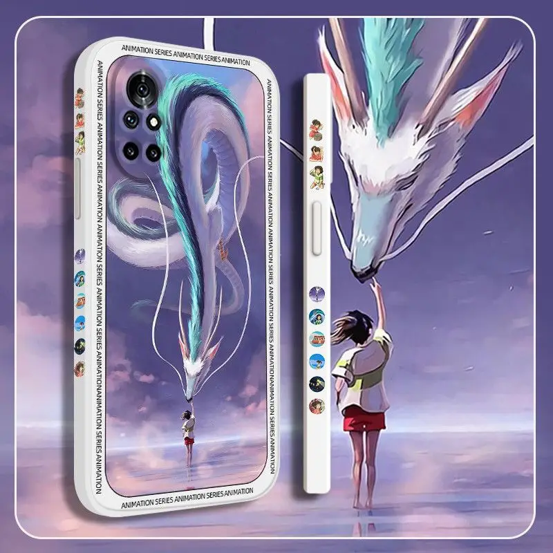 

Huawei Nova phone case for nova 2S 3 3i 3E 4E 5pro 5i 5z Cover nova 6(4G)(5G) 6se 7se 8se 7 8 9 PRO Spirited Away Side Art funda