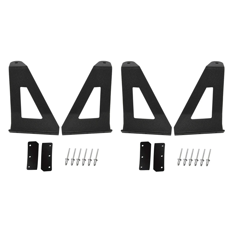 

4x верхняя крыша лобового стекла, 52 дюйма, изогнутая фотосессия, набор крепежных кронштейнов для Ford светодиодный 2004-2014