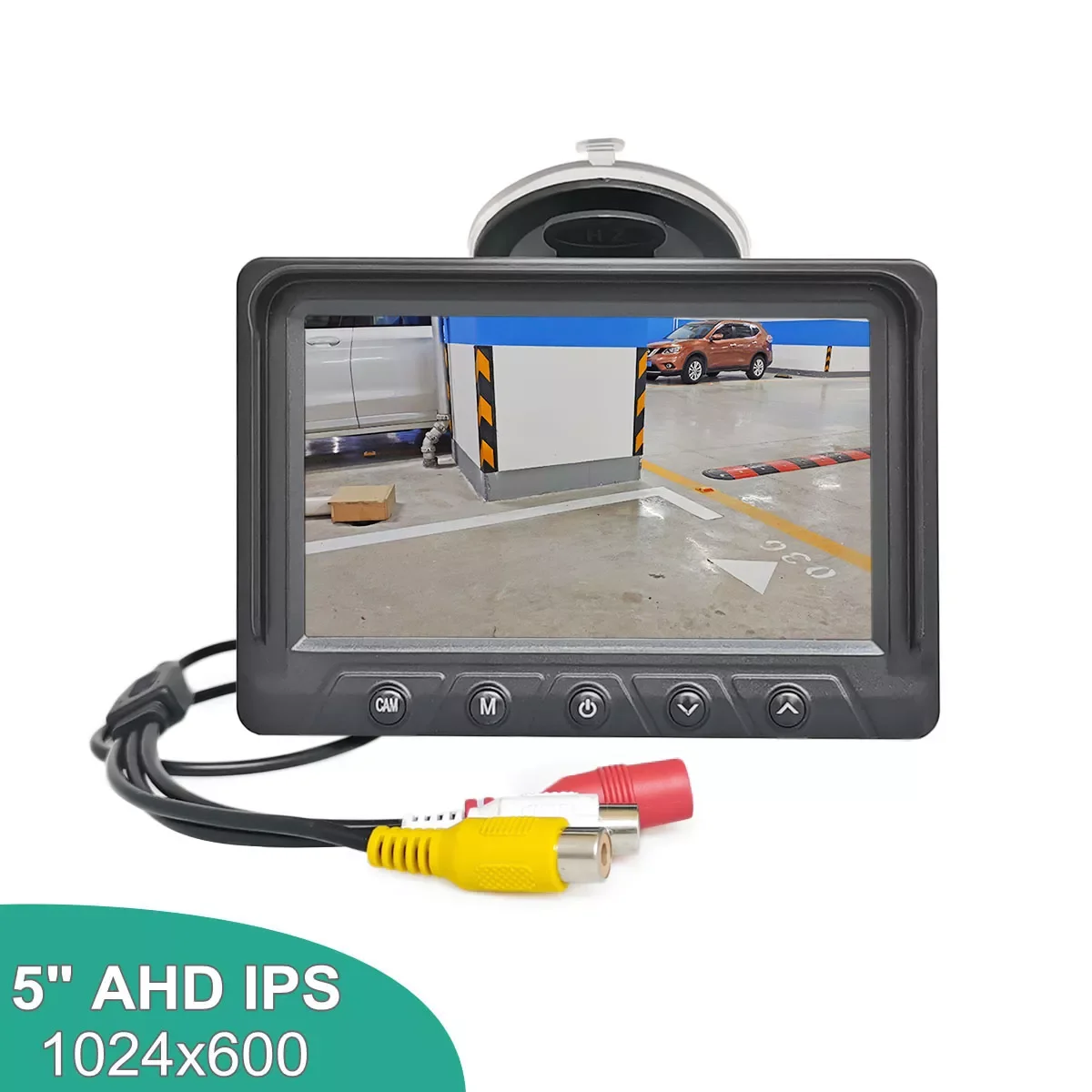 

NEW2023 DIYKIT 1024x600 5Inch AHD IPS Car Rear View Monitor Digital Screen Display Support VCD DVD GPS Car Camera