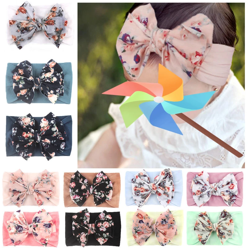 

Baby Hair Band Soft Comfortable Bowknot Hair Band Children's Hair Ornaments Lovely Princess Hair Band Bohemian Hair Accessories