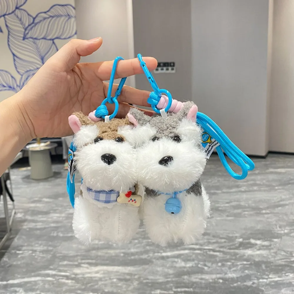 Полипропиленовая хлопковая кукла шнауцера подвеска в виде щенка мягкая