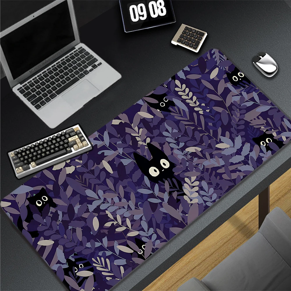 

Kawaii Plant Mouse Pad Cute Mousepad Home Office Desk Mat XXL Keyboard Pads Large Table Carpet Computer Rubber Mat 900x400mm