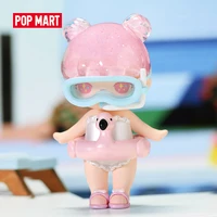 pop mart bunny in swimming suit figurine action toy birthday gift cute toy