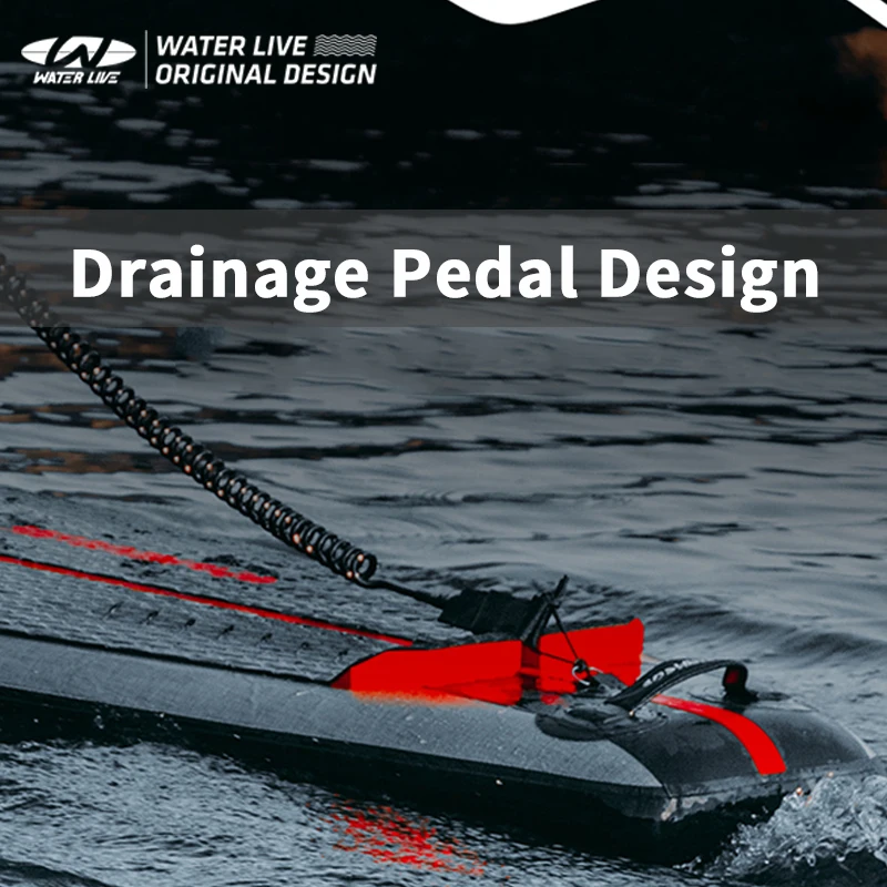 WATERLIVE ZHUMO 12 футов 6 &quotx 29&quot x &quotнадувная дорожная доска для серфинга