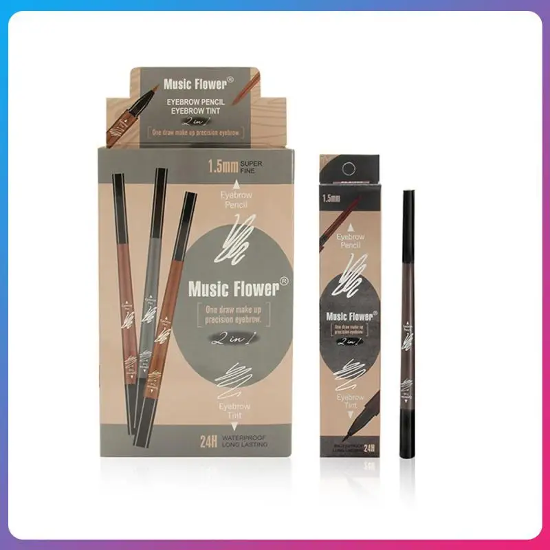 

Новинка двойная головка натуральный карандаш для макияжа глаз карандаш для бровей жидкий стойкий косметический Женский макияж натуральны...