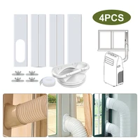 universal air conditioner window vent kit with coupler adjustable window sealing plate exhaust hose air conditioner accessories