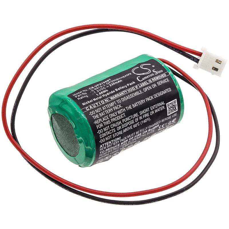 Фото Аккумулятор для системы сигнализации 7.2V 230mAh 0-9912-J PCL00216 для Visonic PowerMax MCS-700 Bell Box MCS-710 MCS-720 MCS-730 +Инструмент №2