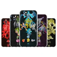 smartphone case for apple iphone 13 12 11 pro max 8 7 plus x xs xr 6 6s soft funda para movil clear cover digimon evolution
