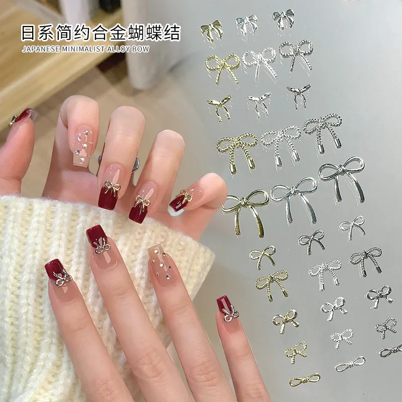 Галстук-бабочка из сплава элегантные женские аксессуары милая простая свежая