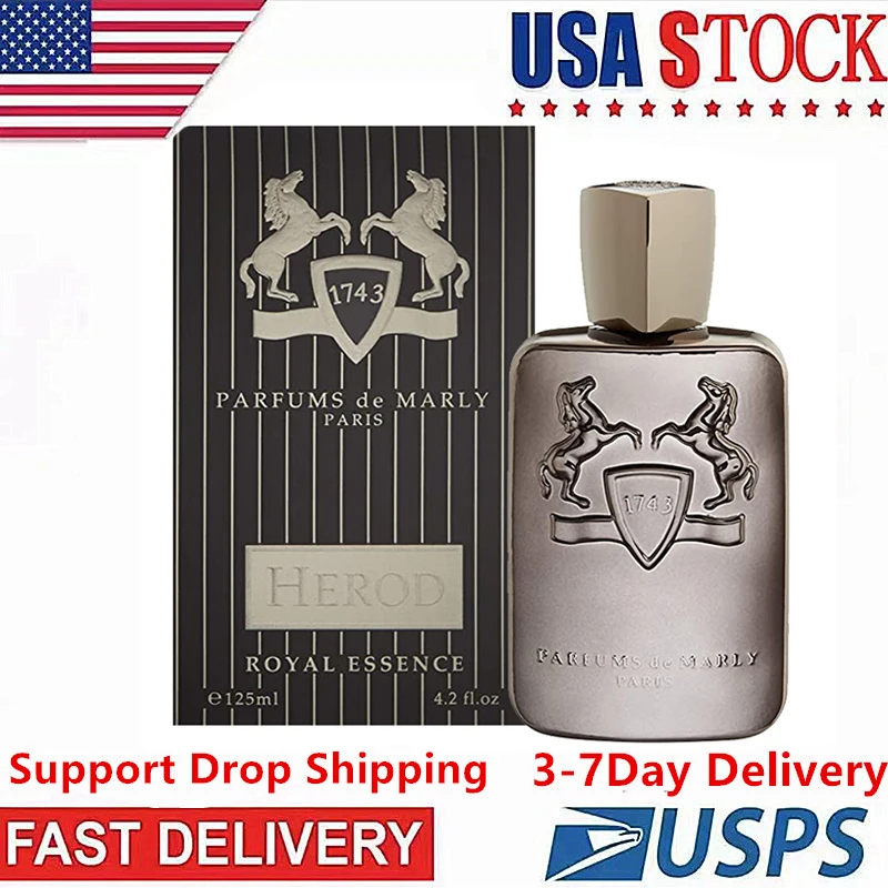 

Free Shipping To The US In 3-7 Days Parfums De Marly Herod Perfumes for Men Original Spray Parfum Male Parfume