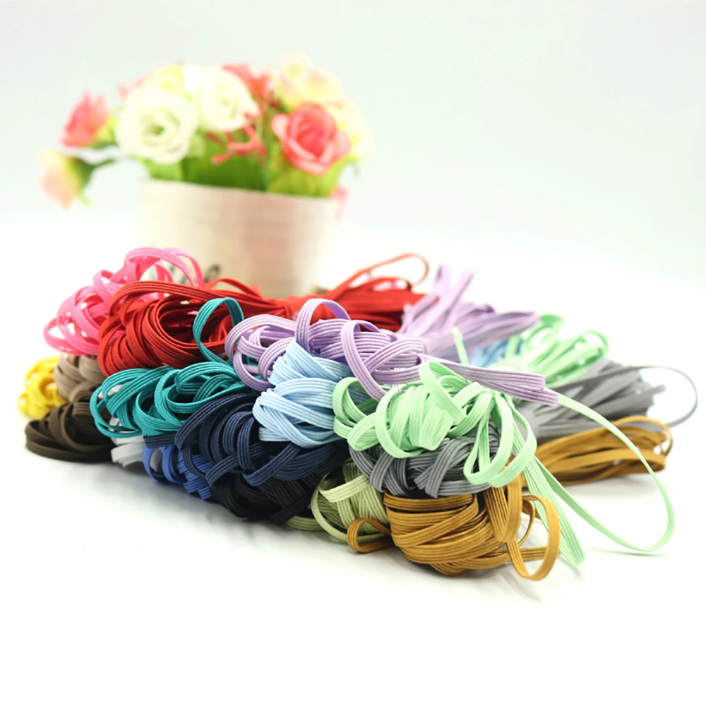 10 м/партия эластичная лента из полиэстера 3 мм