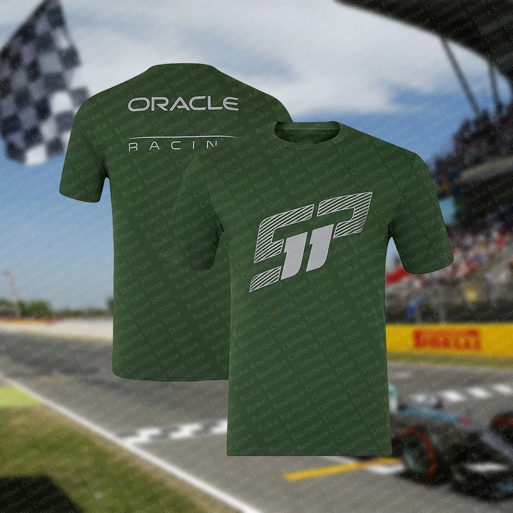 Лидер продаж 2024/25 модная мужская спортивная одежда F1 Race дышащий топ с