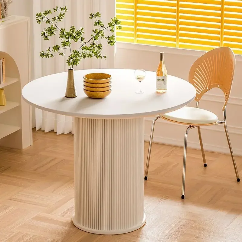 Роскошный круглый журнальный столик мраморный Элегантный дизайнерский