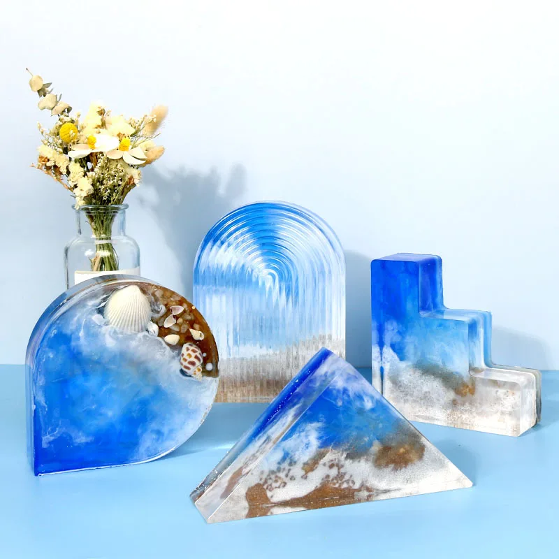 Сделай Сам Хрустальная фотография водная капля треугольная ступенчатая дверь