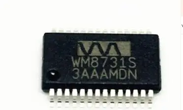 5pcs WM8731SEDS/RV WM8731SEDS WM8731S SSOP28 WM8731LSEFL WM8731LS WM8731L QFN