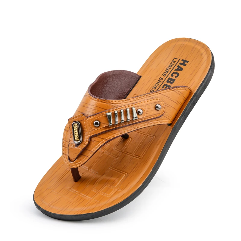 

Men Flip Flops Water Swimming Pool Slippers Retro Beach Slides Fashion Massage Summer Shoes Anti-slip Mens Flip-flops Sandals