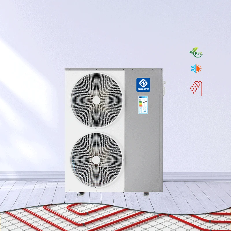 

High efficiency Nulite New Energy DC inverter Heat pump 12KW 14KW 16KW Air Source Heatpump Monoblock