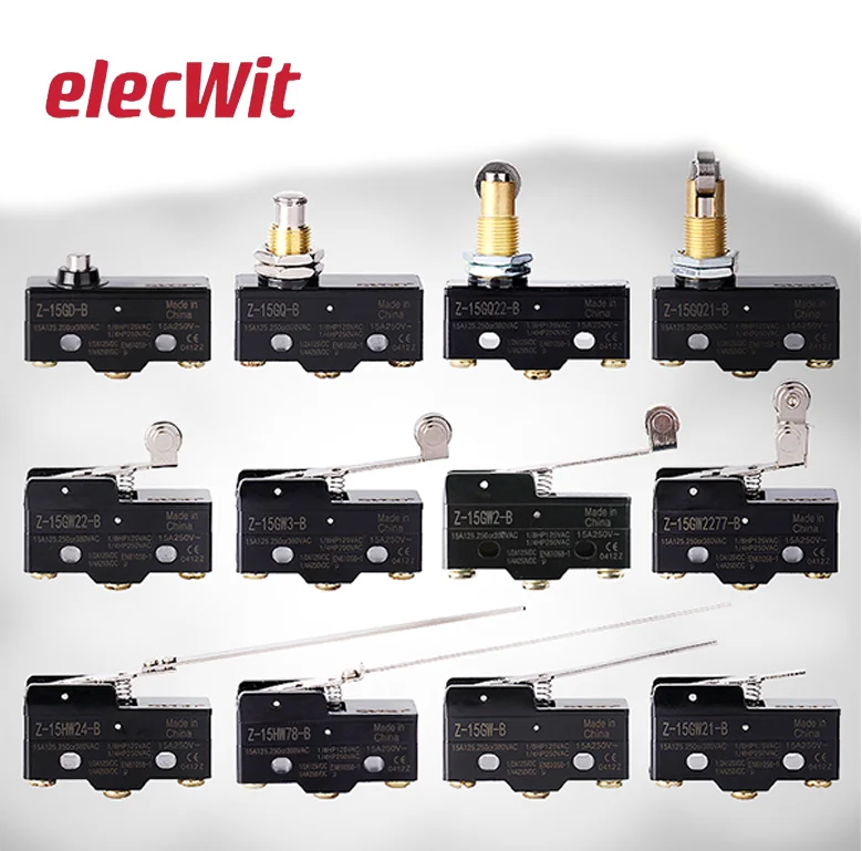 Концевой выключатель для путешествий Microswitch LXW5/Z-15GQ/GW22/GQ21/GQ22/GD, серебристый контакт