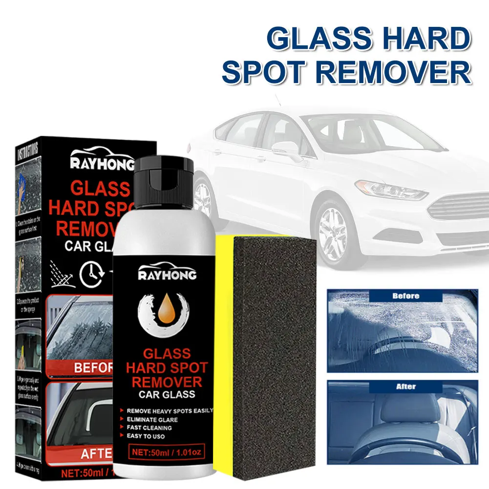 

Universal 50ML Car Cleaning Agent Car Glass Oil Film Removing Paste Waterproof Anti-fog Glass Cleaner Tools For Vehicle Care