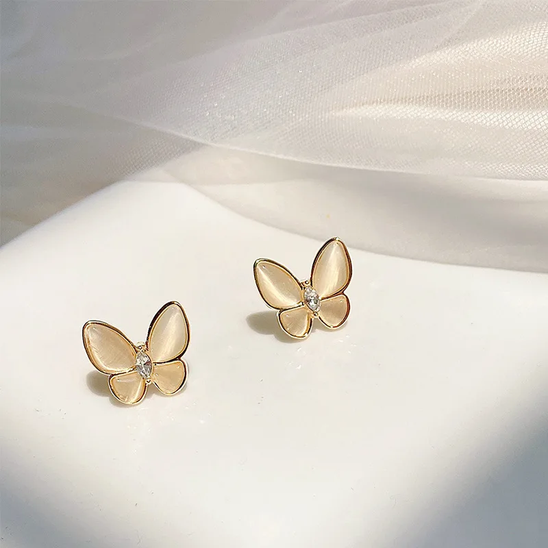 

Hot Fashion Stud Earrings/Jewelry/lovely Rhinestone Butterfly Earrings Gift jewelry new earrings dangle earrings