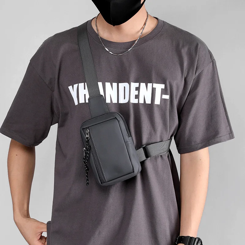 

Mens Shoulder Bag Oxford Luxury Fashion Men Chest Bag Man Sling Crossbody Bag for Male 2023 New Casual Handbag Travel Phone Bags