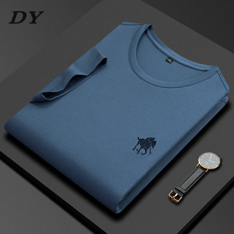 

DY 2022 Mens Fashions Top Quality Summer Designer Brand Tops Classic Elastane T Shirts Short Sleeve Men Clothes Casual Clothing