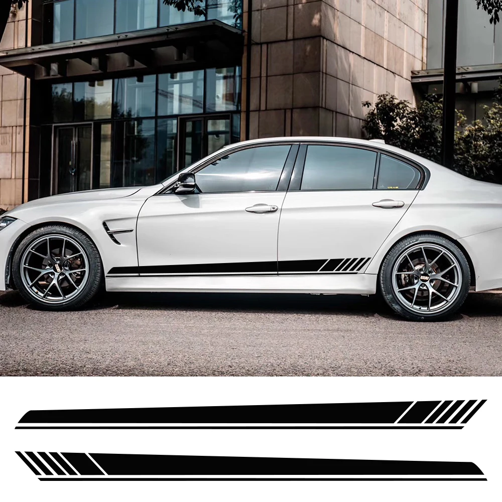 

Наклейки на боковые кузова автомобиля, 220x14 см, 2 шт.